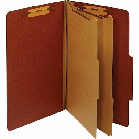 Pendaflex Classification Folder, 2 Partitions, Legal, Red PFXPU64RED